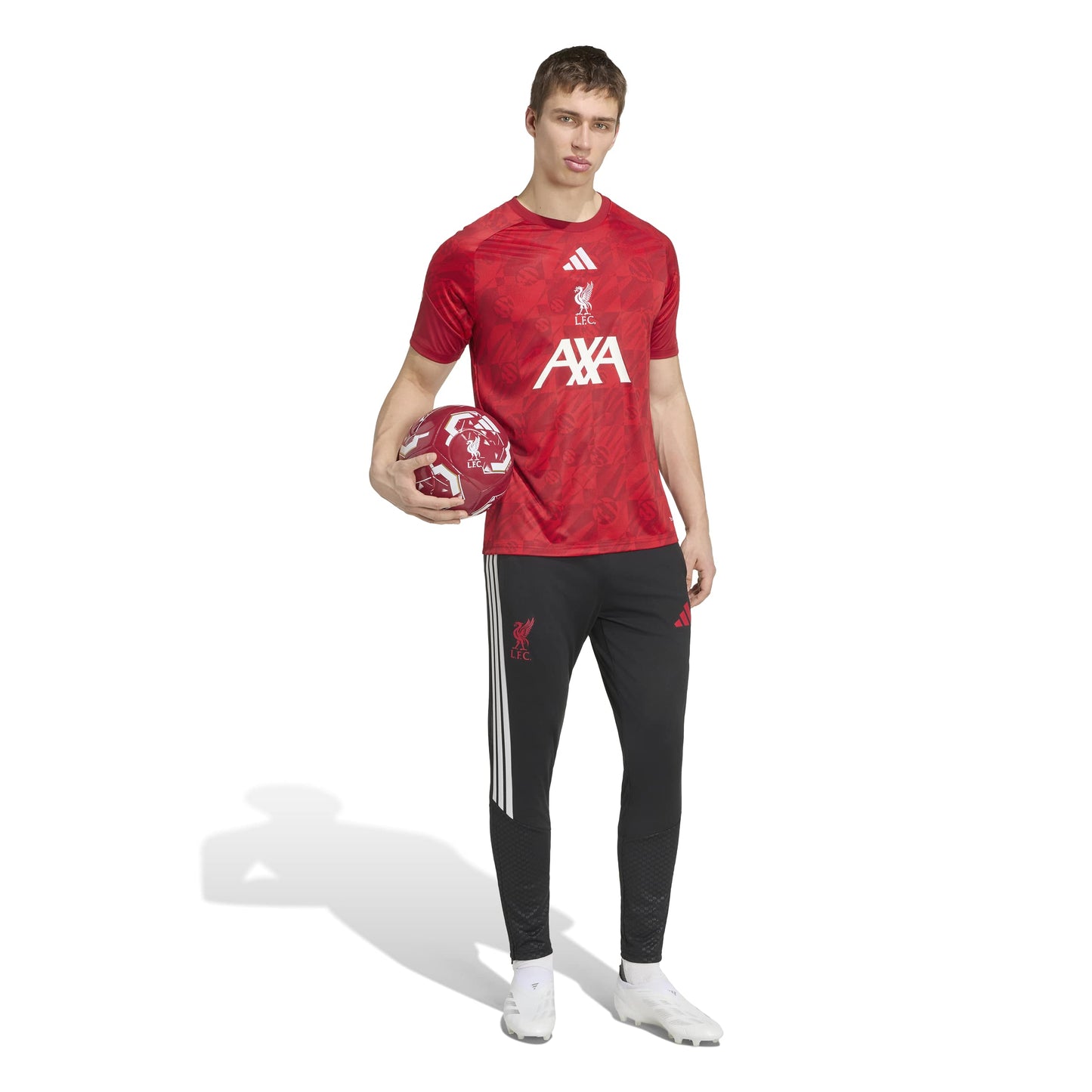 adidas Liverpool FC 26-27 Pre-Match Jersey - Active Maroon / Better Scarlet