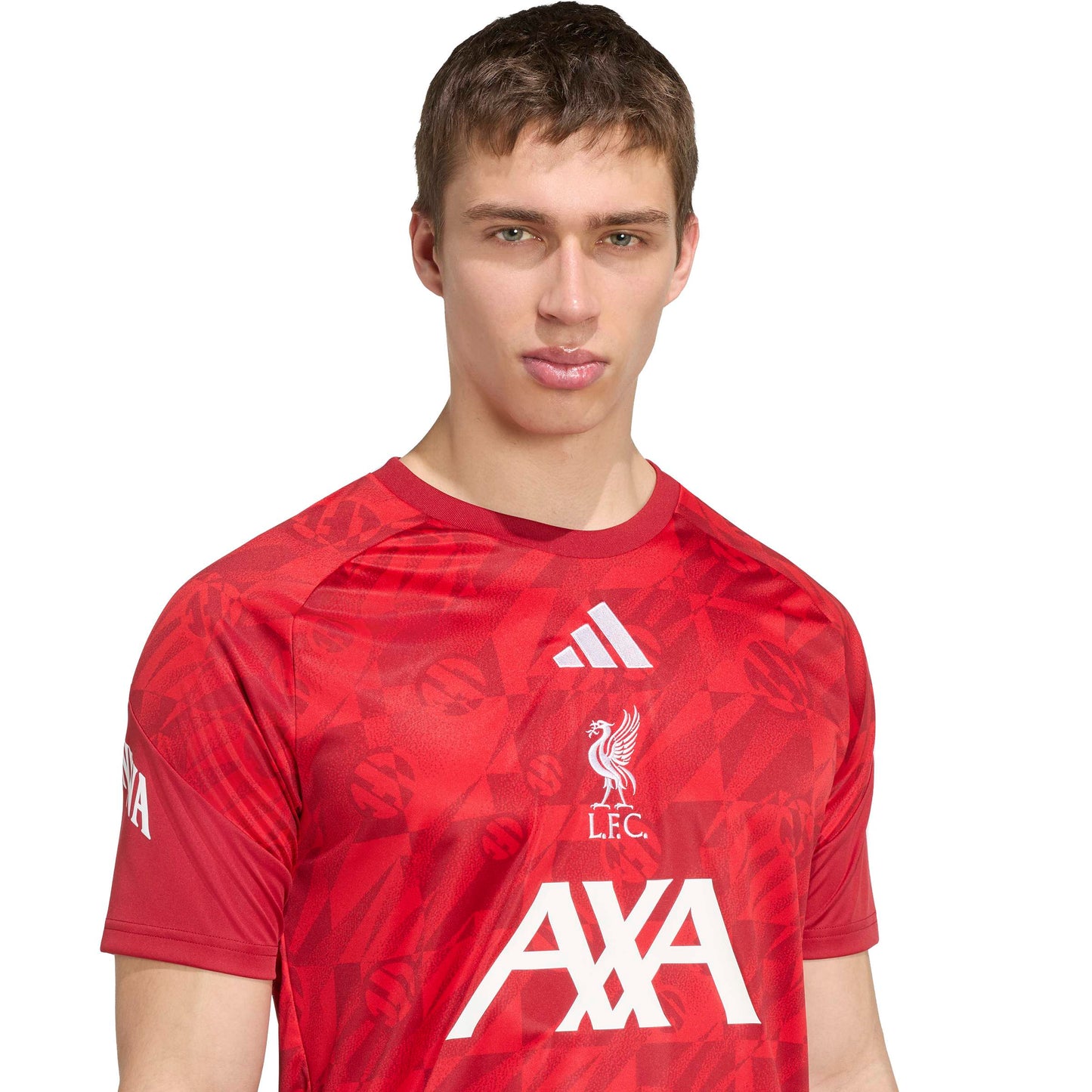 adidas Liverpool FC 26-27 Pre-Match Jersey - Active Maroon / Better Scarlet