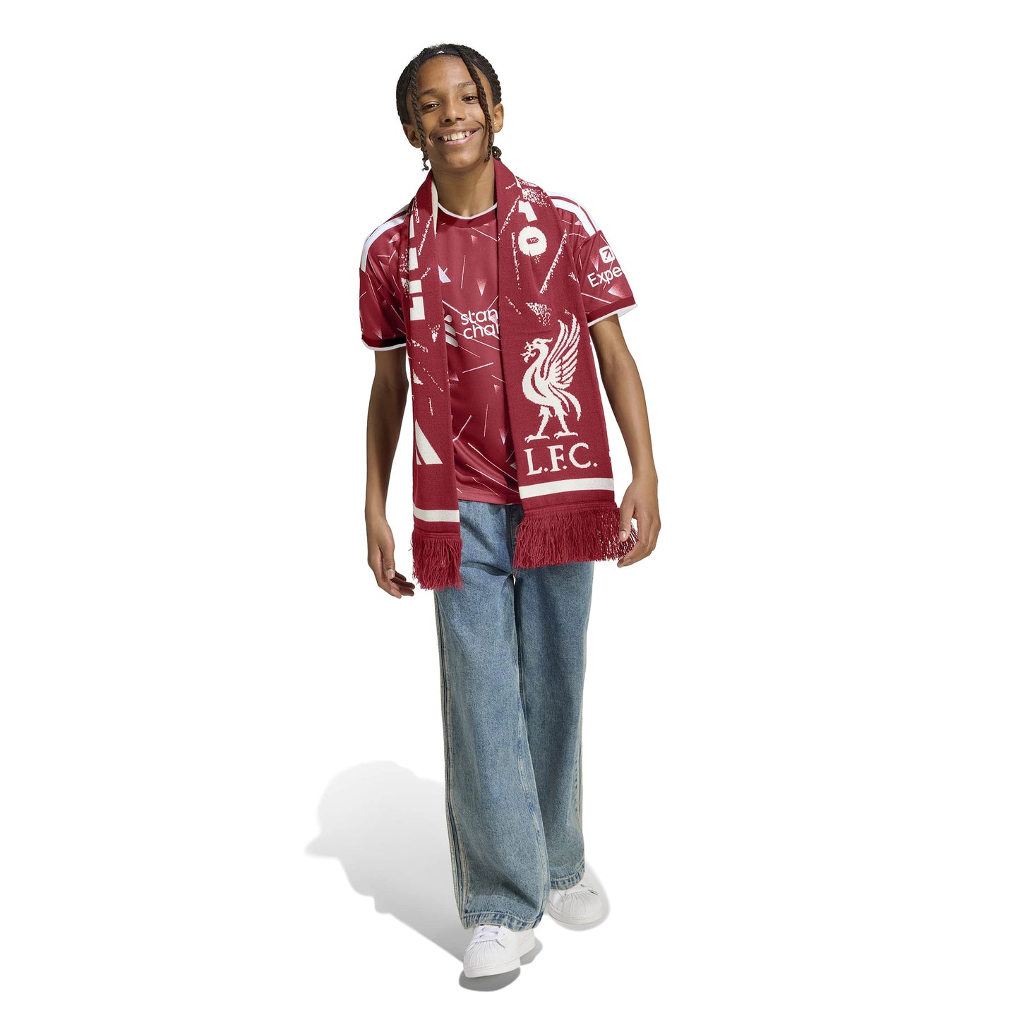 adidas Liverpool FC 26-27 Kids Home - Active Maroon