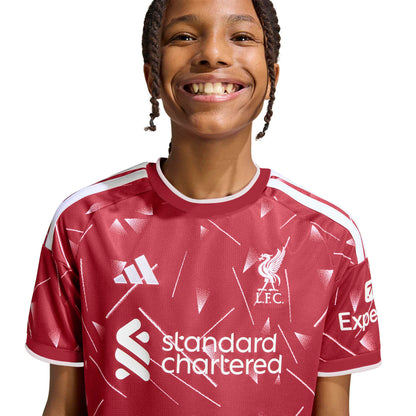 adidas Liverpool FC 26-27 Kids Home - Active Maroon