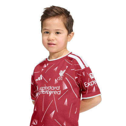 adidas Liverpool FC 26-27 Home Mini Kit -  Active Maroon