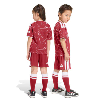adidas Liverpool FC 26-27 Home Mini Kit -  Active Maroon