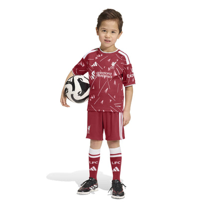 adidas Liverpool FC 26-27 Home Mini Kit -  Active Maroon