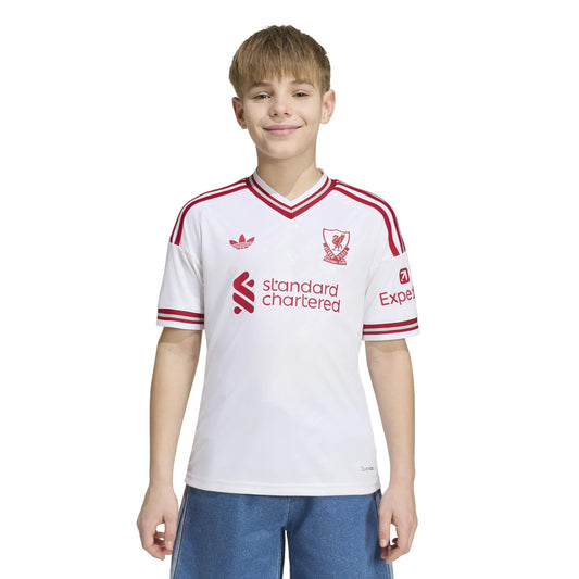 adidas Liverpool FC 26-27 Kids Away - White