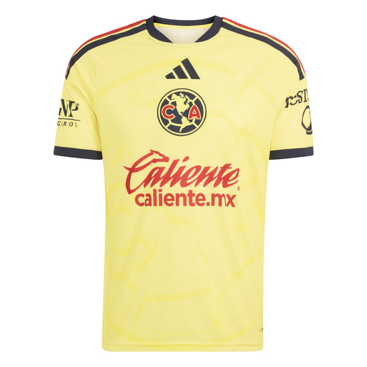 adidas Club America 26-27 Home Jersey - Impact Yellow / Legend Ink