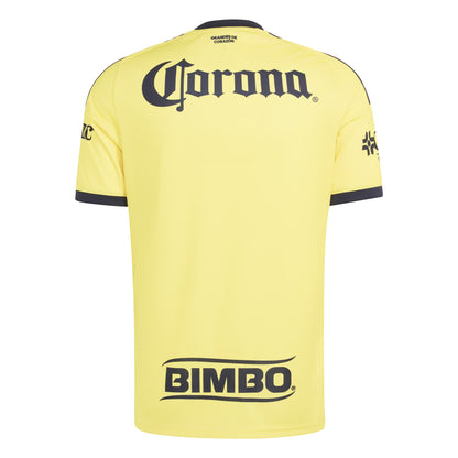 adidas Club America 26-27 Home Jersey - Impact Yellow / Legend Ink