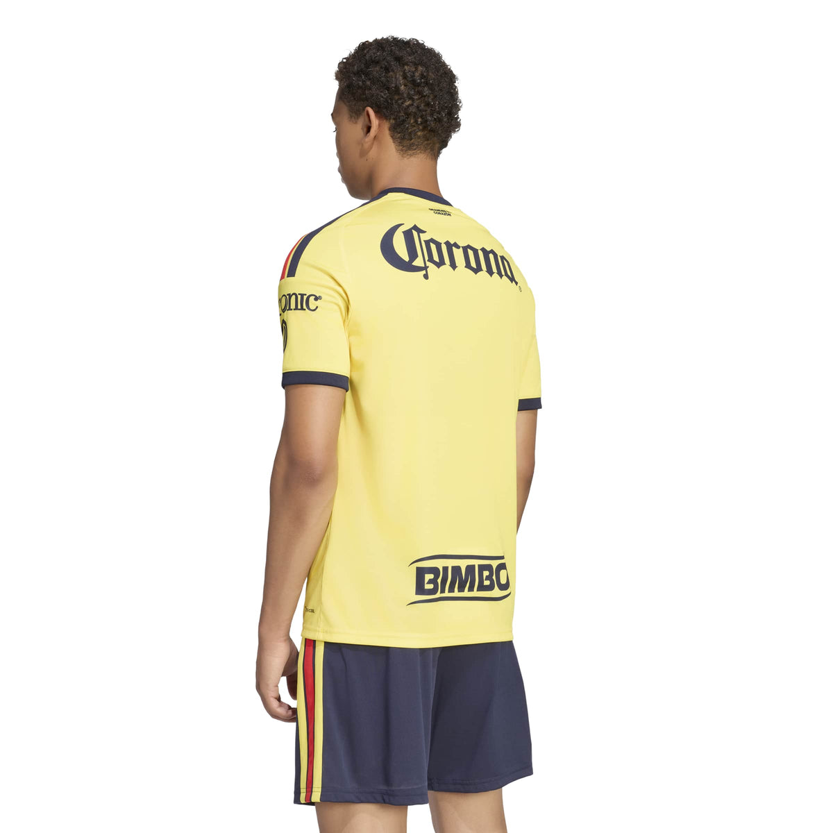adidas Club America 26-27 Home Jersey - Impact Yellow / Legend Ink