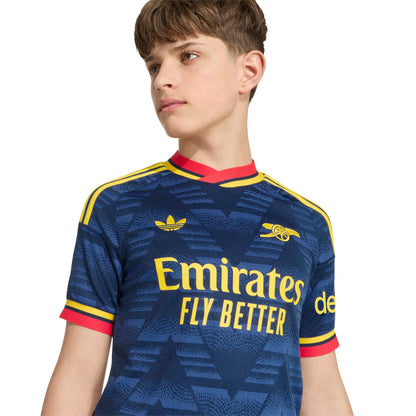 adidas Arsenal FC 25-26 Jr Away Jersey - Collegiate Navy