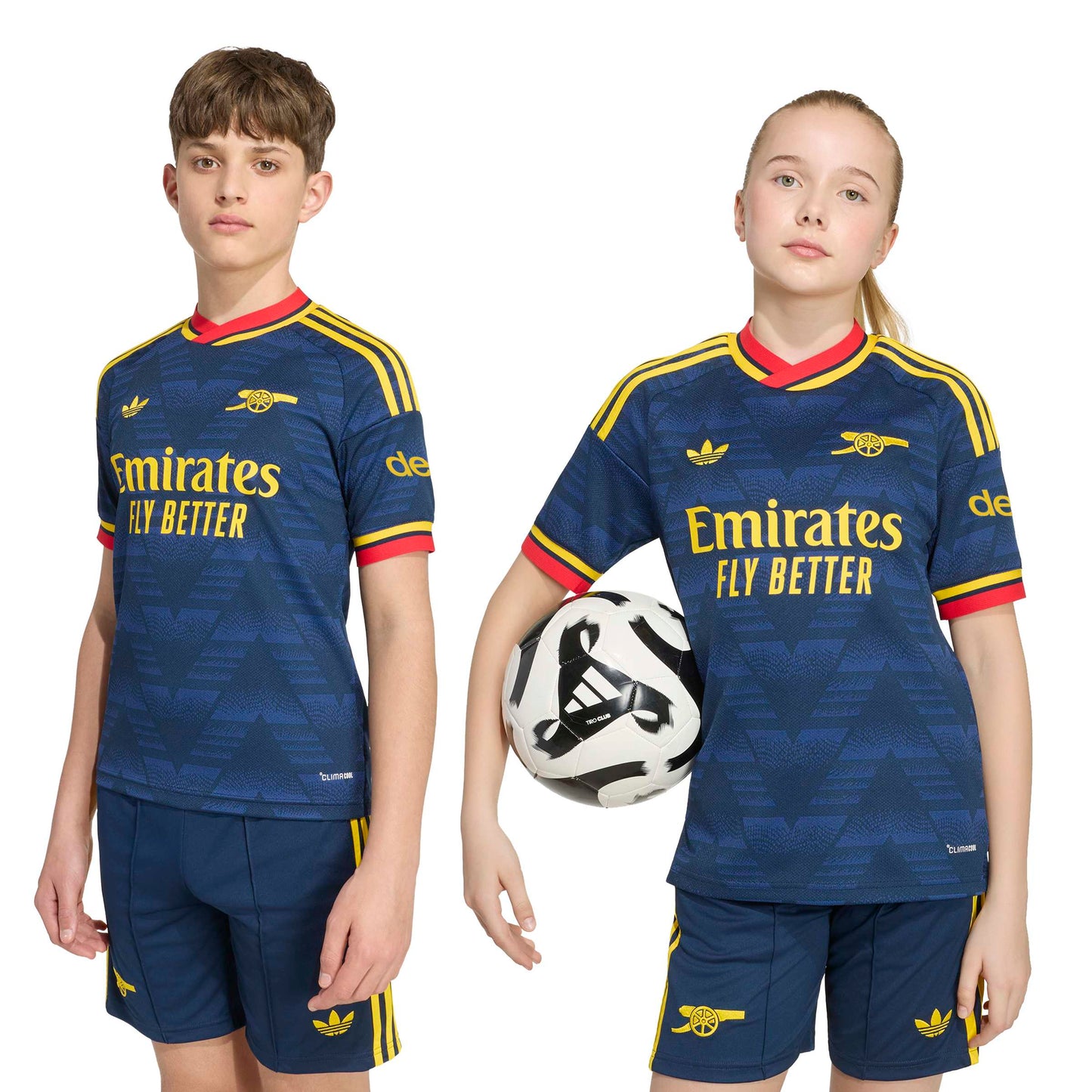 adidas Arsenal FC 25-26 Jr Away Jersey - Collegiate Navy