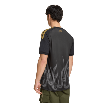 adidas Juventus 26-27 3rd Jersey - Black on model back view