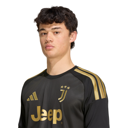 adidas Juventus 26-27 3rd Jersey - Black detail view