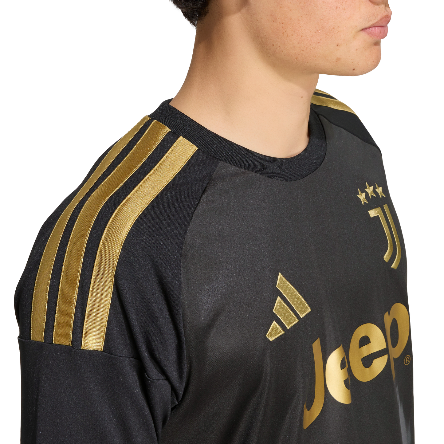 adidas Juventus 26-27 3rd Jersey - Black detail view 2