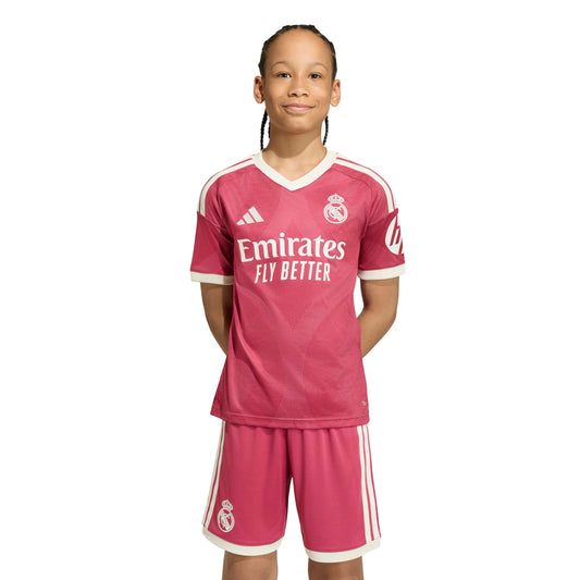 adidas Real Madrid 26-27 Jr Third Jersey - Wild Pink
