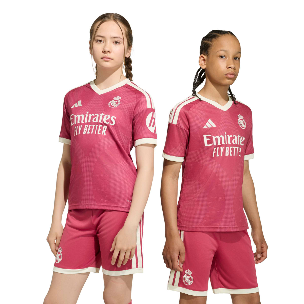 adidas Real Madrid 26-27 Jr Third Jersey - Wild Pink