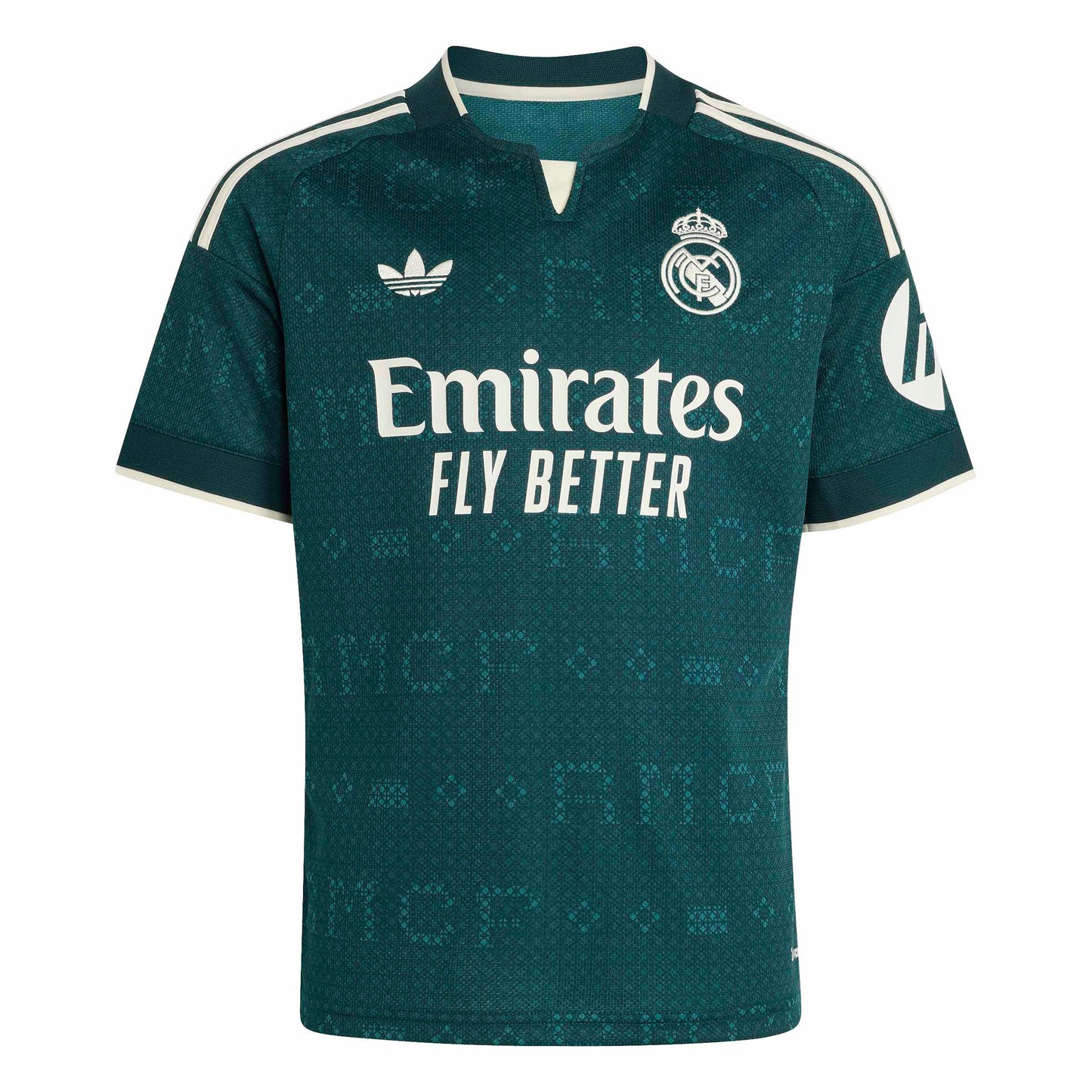 adidas Real Madrid  26-27 Jr Away Jersey - Aurora Ivy
