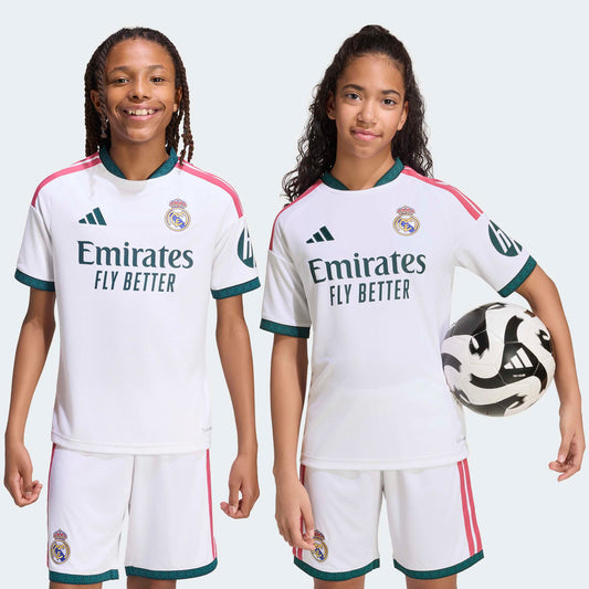 adidas Real Madrid Jr 26-27 Home Jersey - White