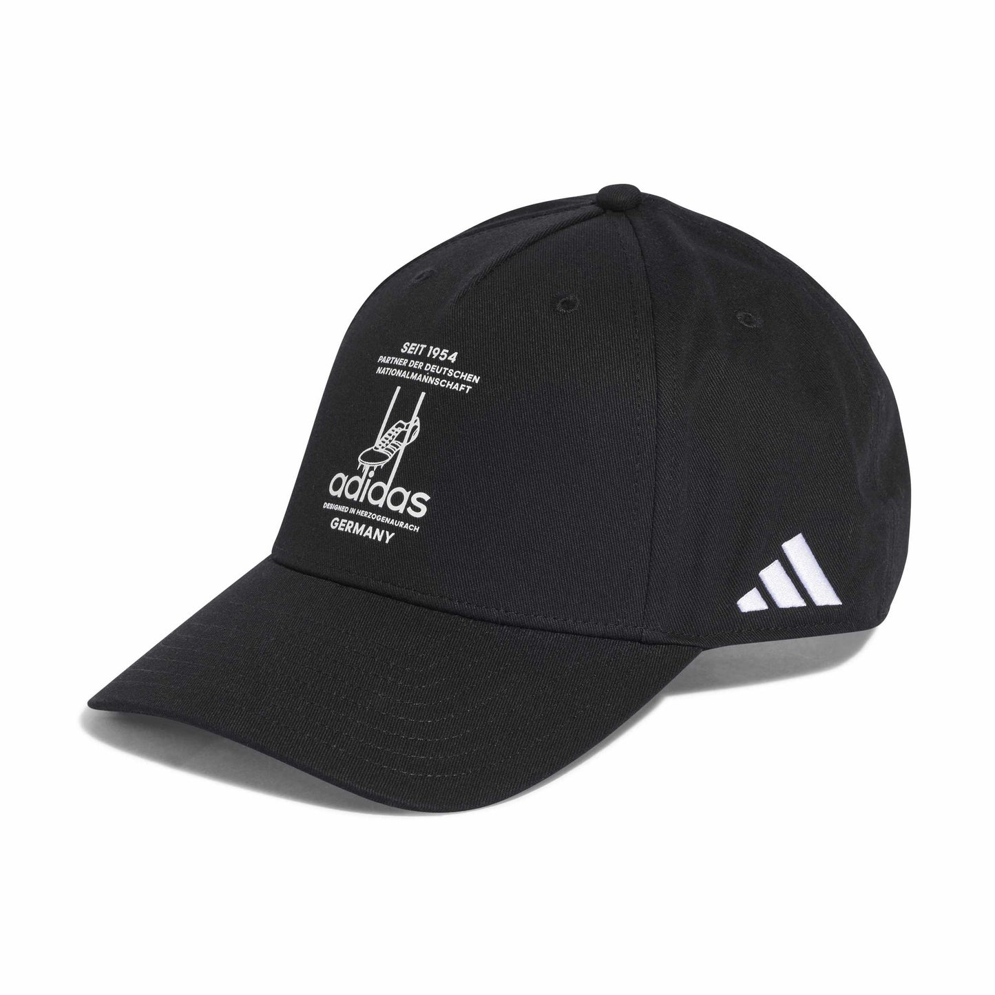 adidas Germany 26 Baseball Cap - Black/White