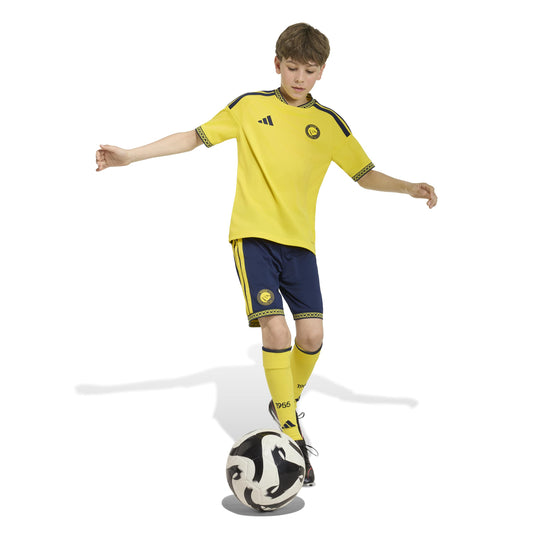 adidas Al Nassr FC 26-27 Kids home jersey - Impact Yellow