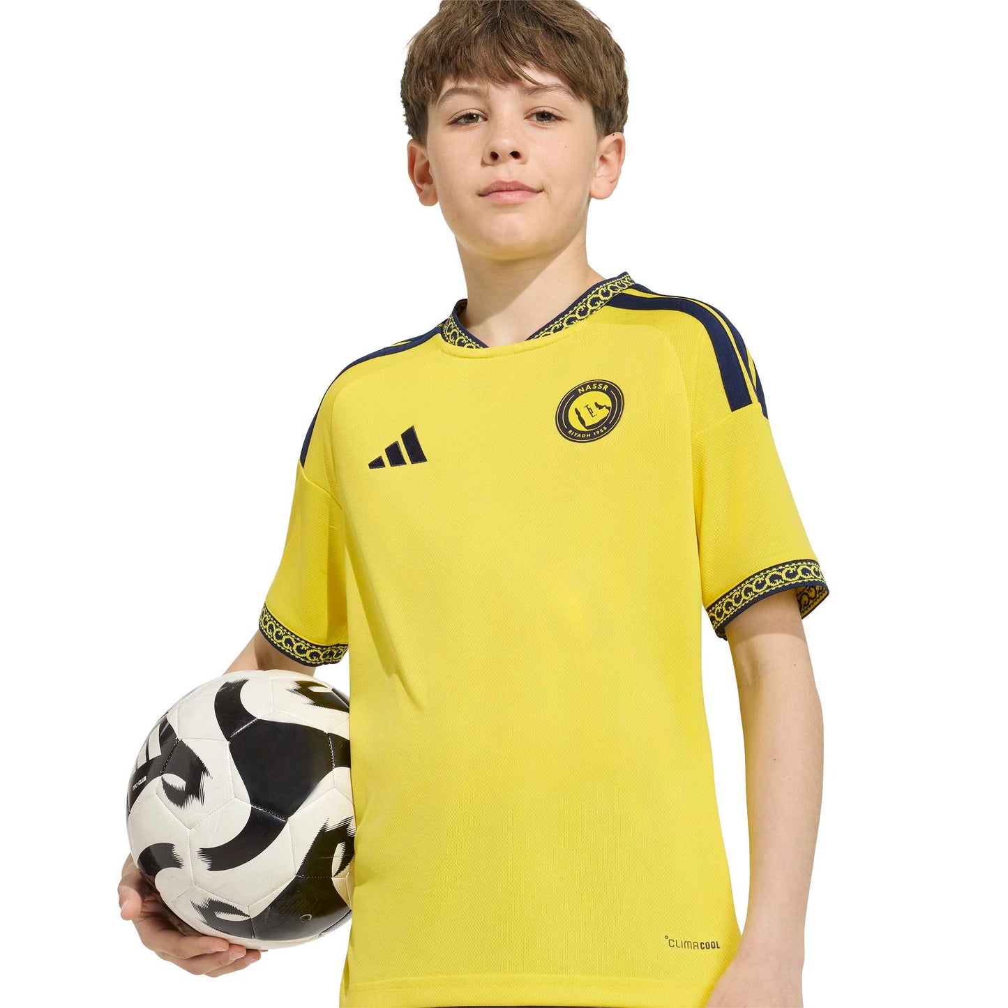 adidas Al Nassr FC 26-27 Kids home jersey - Impact Yellow