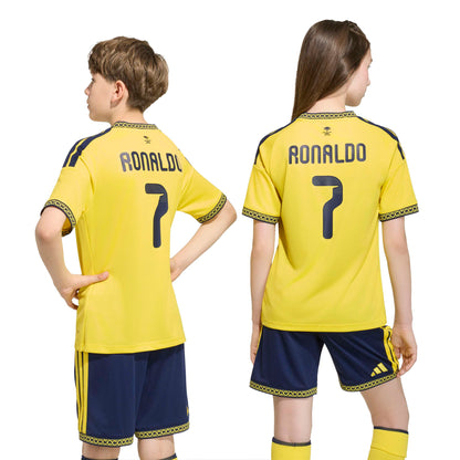 adidas Al Nassr FC 26-27 Kids home jersey - Impact Yellow