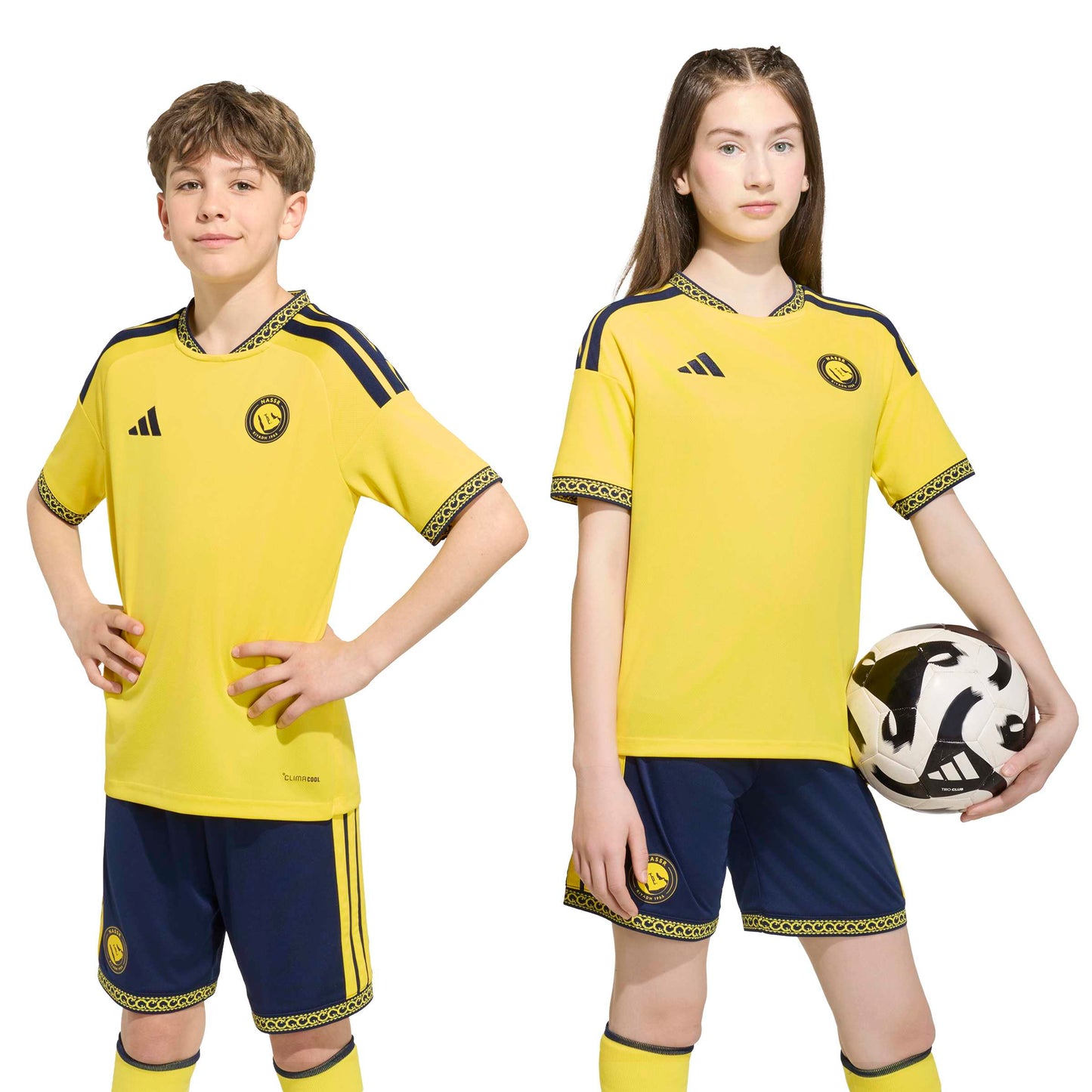 adidas Al Nassr FC 26-27 Kids home jersey - Impact Yellow