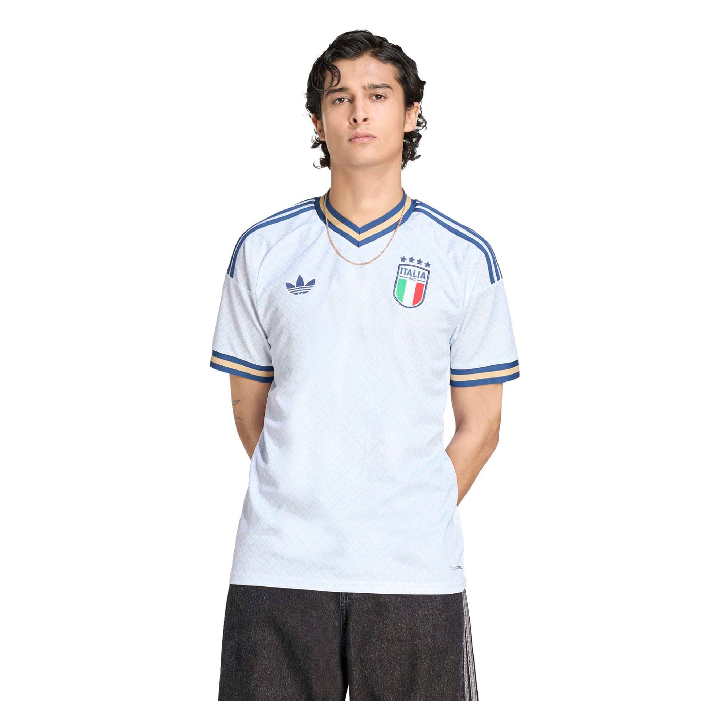 adidas Italy 26 Away Jersey - Aeroblue
