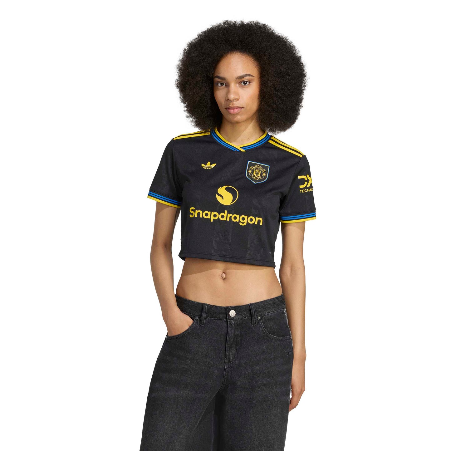 adidas Manchester United FC 25-26 Cropped Third - Black