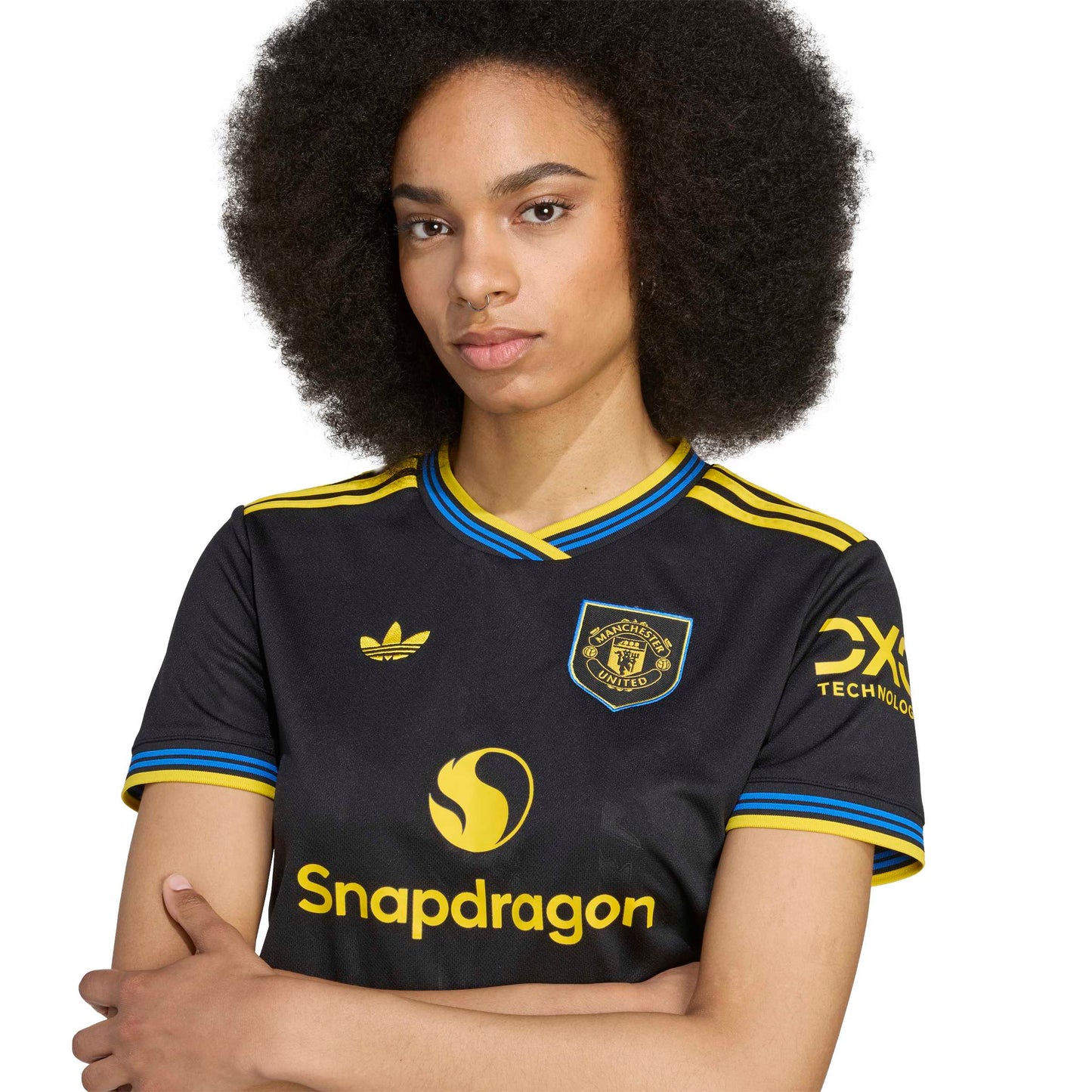 adidas Manchester United FC 25-26 Cropped Third - Black