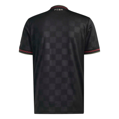 adidas FC Bayern Munich 25-26 Third Jersey - Black / Halo Ivory