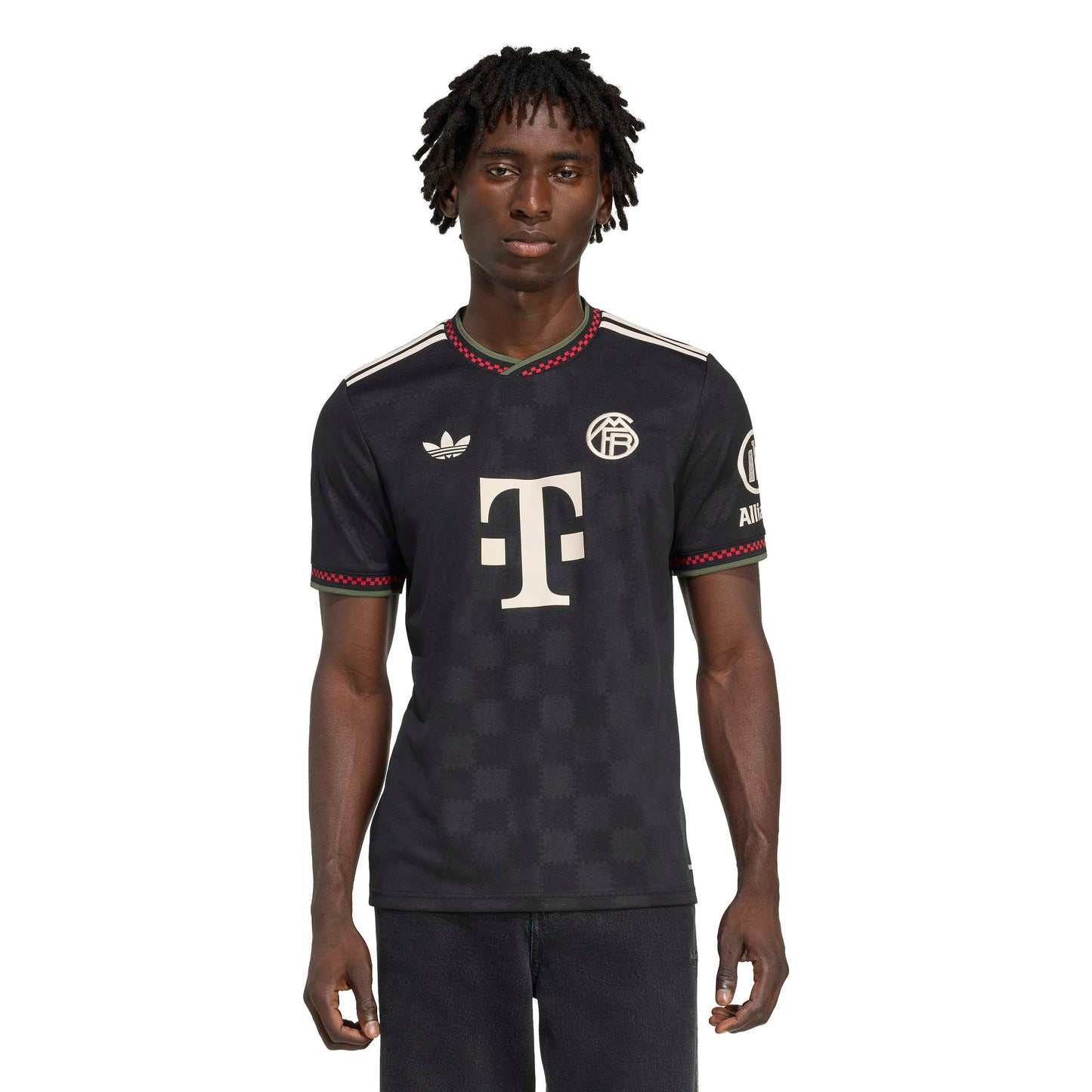 adidas FC Bayern Munich 25-26 Third Jersey - Black / Halo Ivory