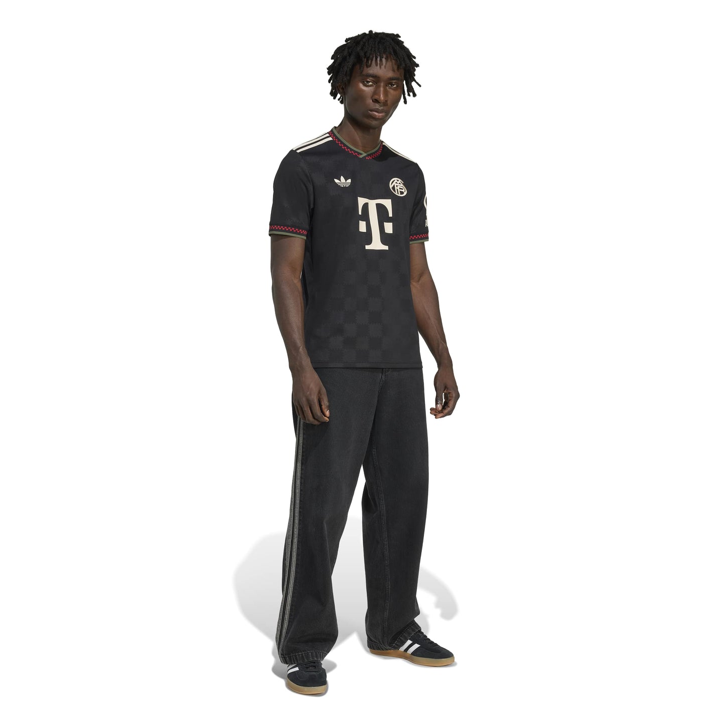 adidas FC Bayern Munich 25-26 Third Jersey - Black / Halo Ivory
