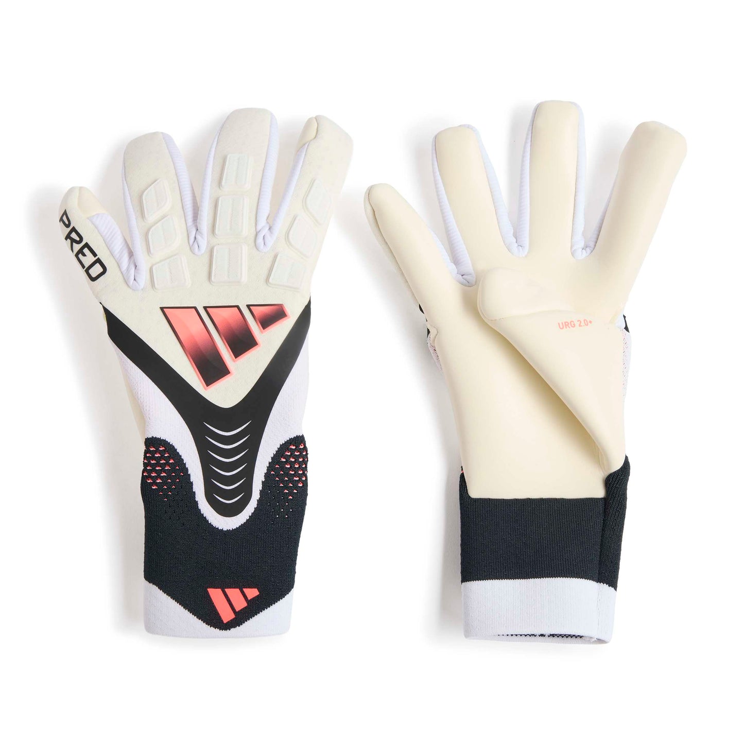 adidas Predator Pro GK Gloves - Solar Turbo / Black / White