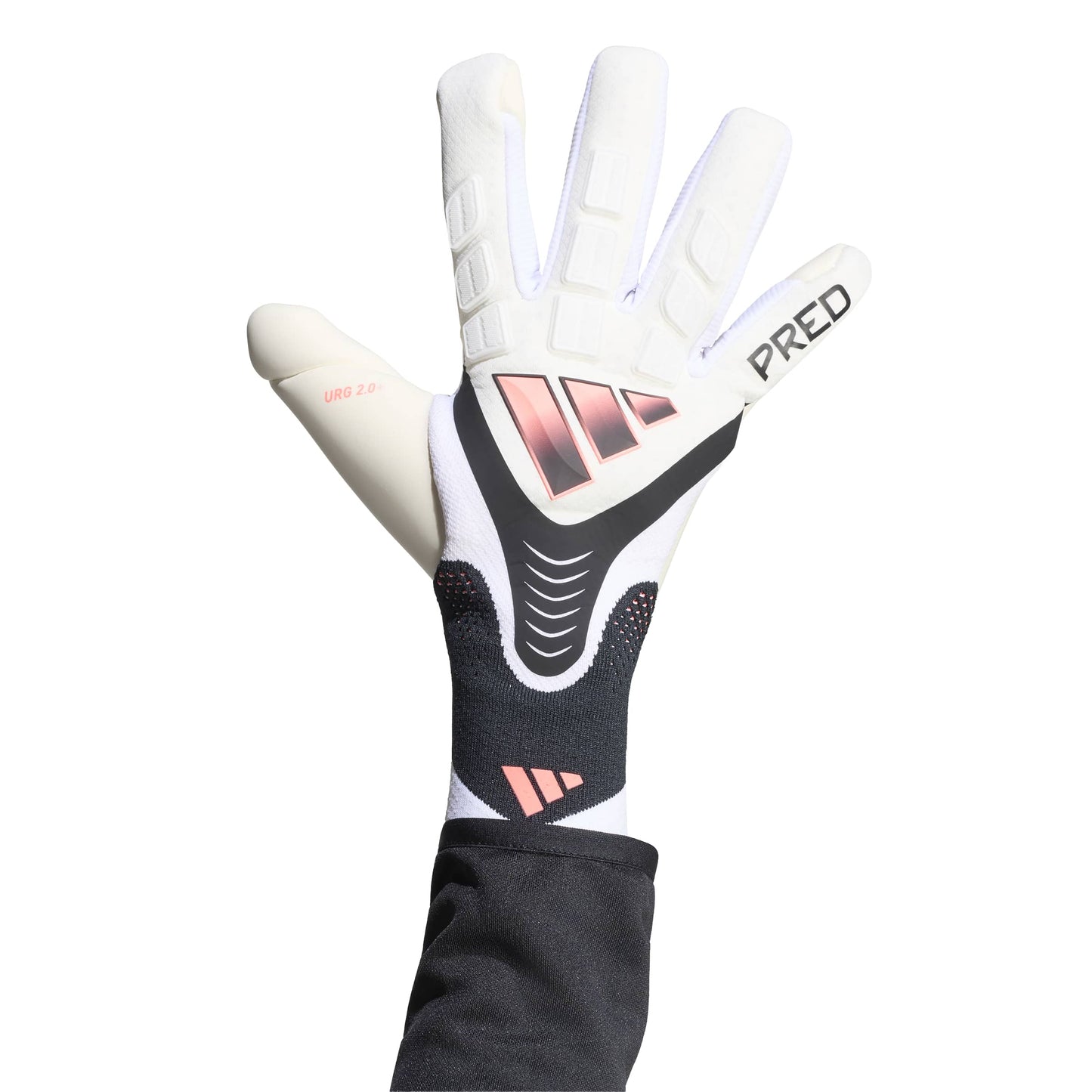 adidas Predator Pro GK Gloves - Solar Turbo / Black / White