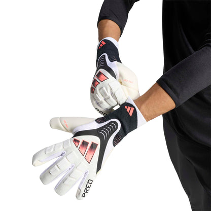 adidas Predator Pro GK Gloves - Solar Turbo / Black / White