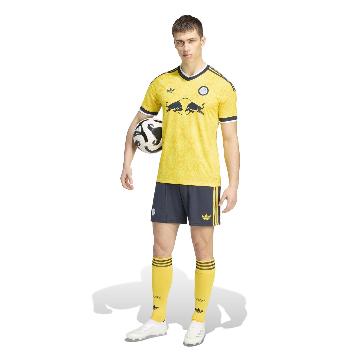 adidas Leeds United 26-27 Away Jersey - Eqt Yellow / Impact Yellow