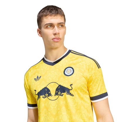 adidas Leeds United 26-27 Away Jersey - Eqt Yellow / Impact Yellow