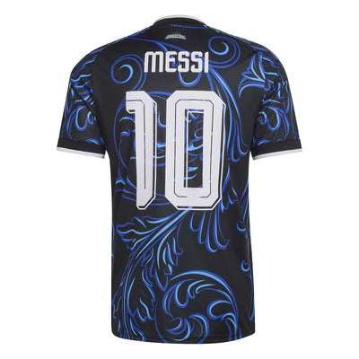 adidas Argentina 26 Away Messi Jersey — Black, Lucid Blue and Blue Burst