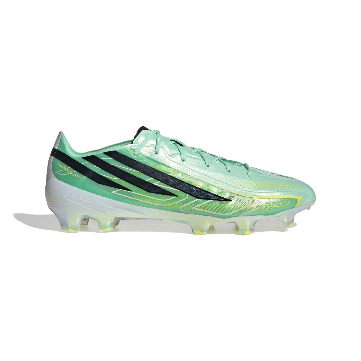 adidas F50 HYPERFAST ELITE FG - Pulse Mint / Core Black / Solar Lemon