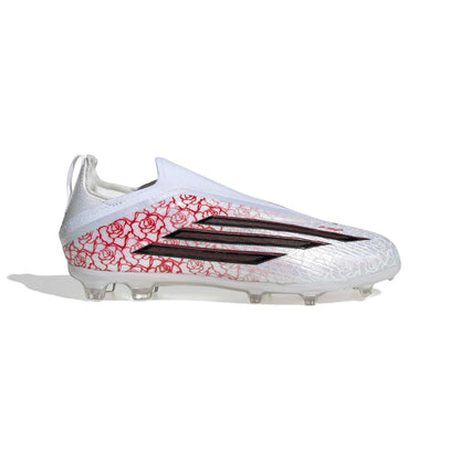 adidas F50 Elite Lamine Yamal Laceless - Cloud White / Core Black / Lucid Red
