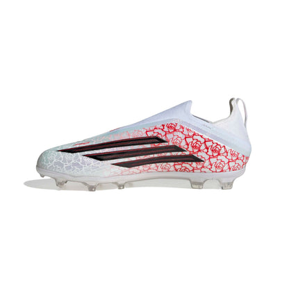 adidas F50 Elite Lamine Yamal Laceless - Cloud White / Core Black / Lucid Red