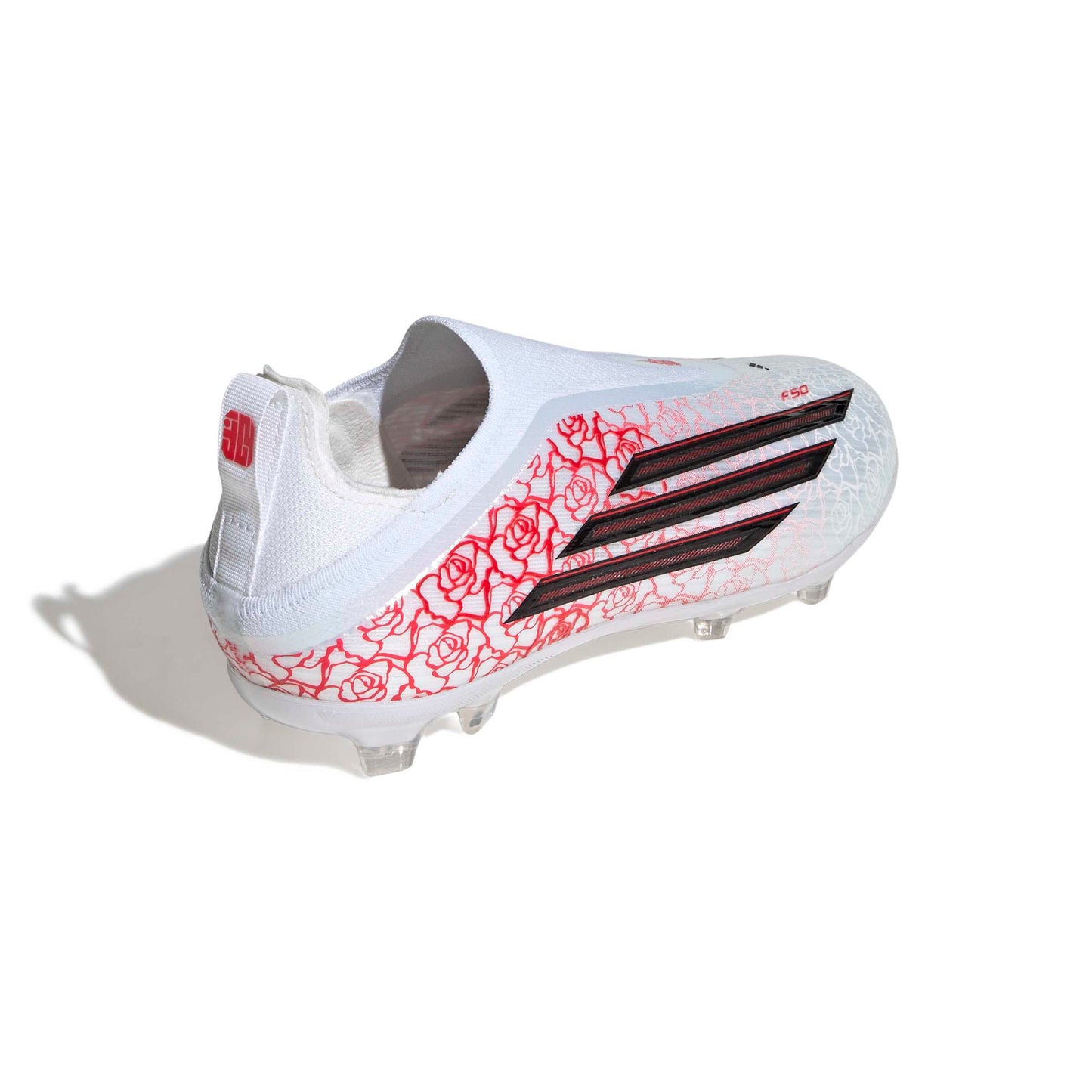 adidas F50 Elite Lamine Yamal Laceless - Cloud White / Core Black / Lucid Red