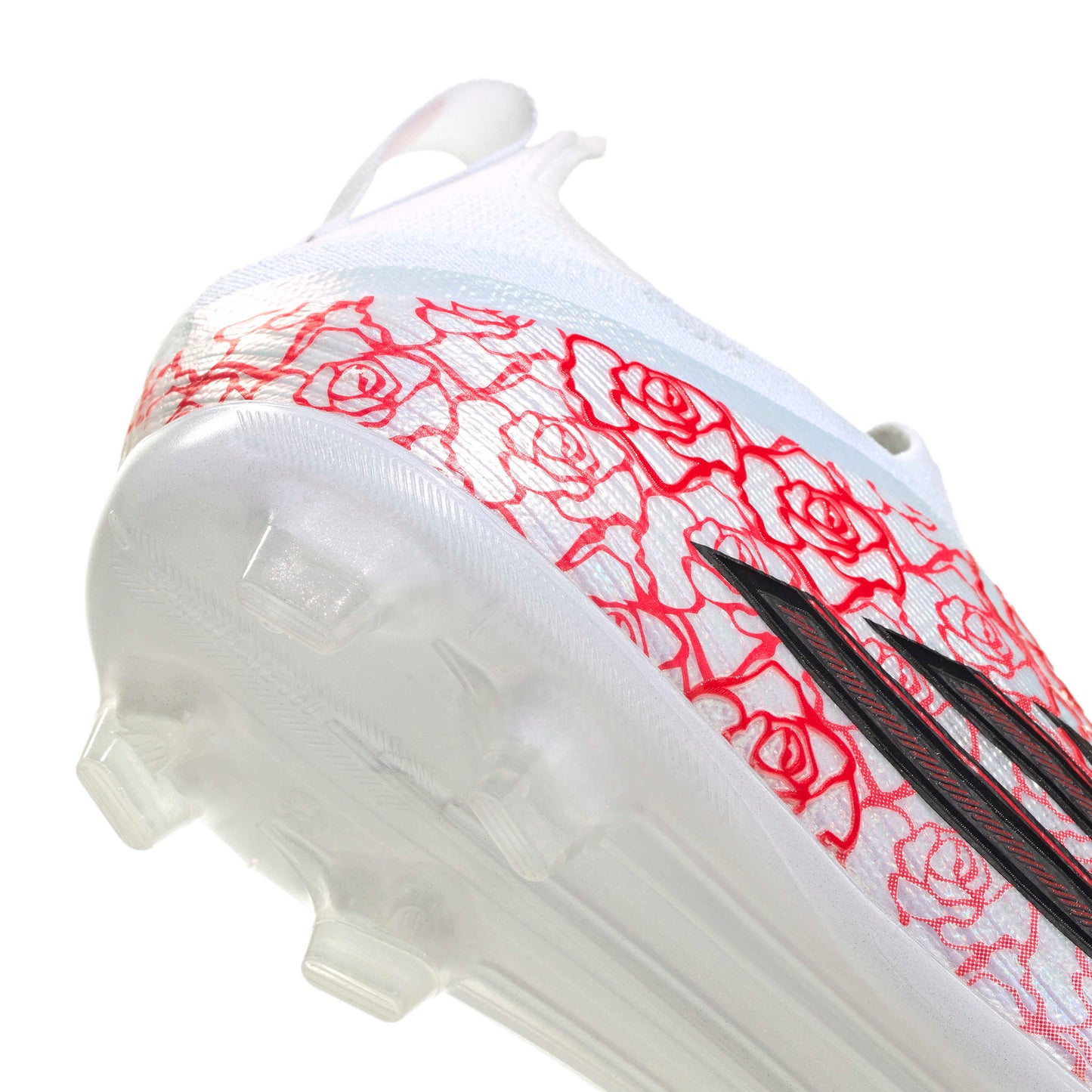 adidas F50 Elite Lamine Yamal Laceless - Cloud White / Core Black / Lucid Red