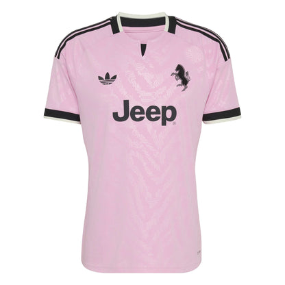 adidas Juventus 26-27 Away Jersey - True Pink / Black