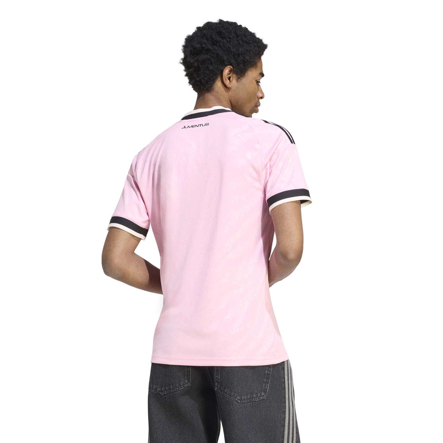 adidas Juventus 26-27 Away Jersey - True Pink / Black