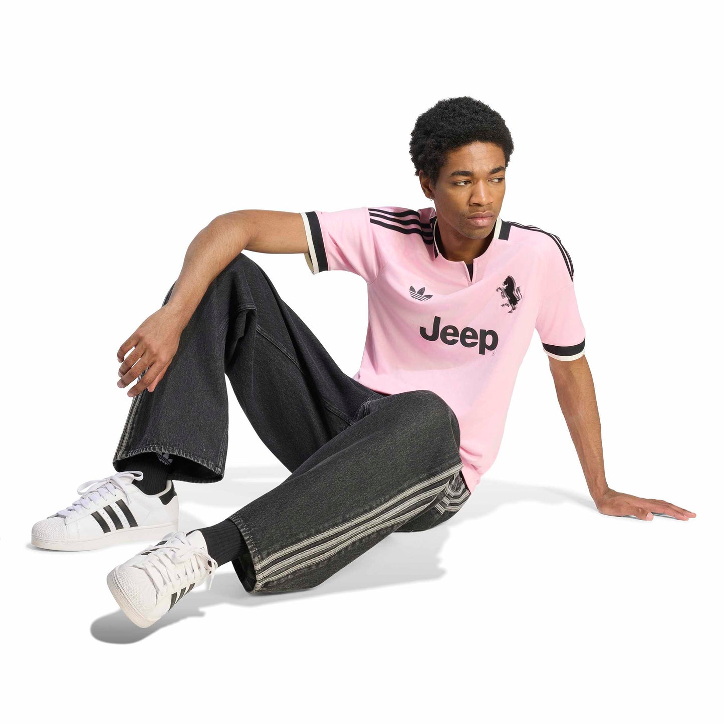 adidas Juventus 26-27 Away Jersey - True Pink / Black