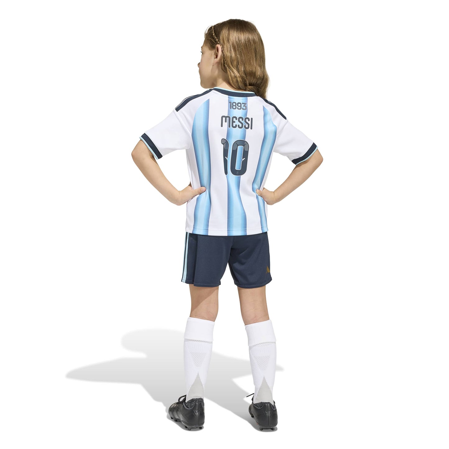 adidas Argentina 26 Home Kids Set - White / Icey Blue / Light Blue