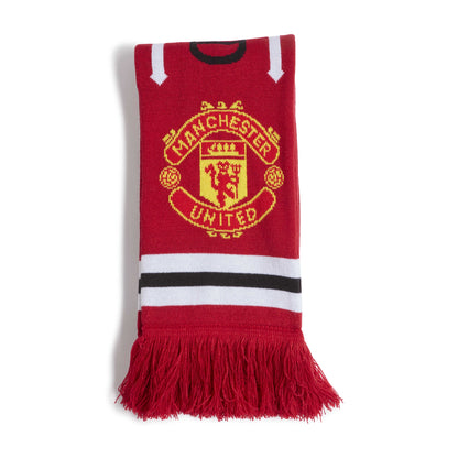 adidas Manchester United Scarf - Mufc Red / White / Black