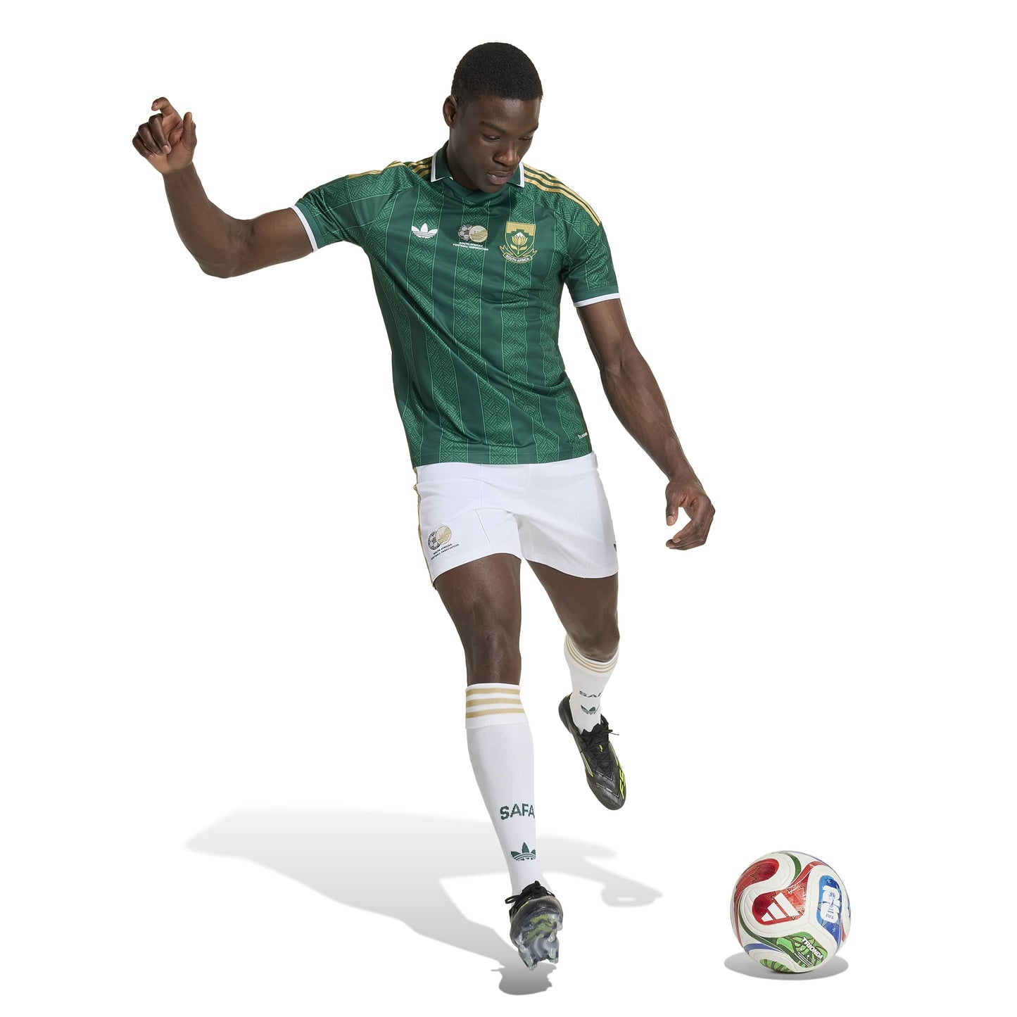 adidas South Africa (SAFA) 26 Away Jersey - Team Dark Green / Team Green