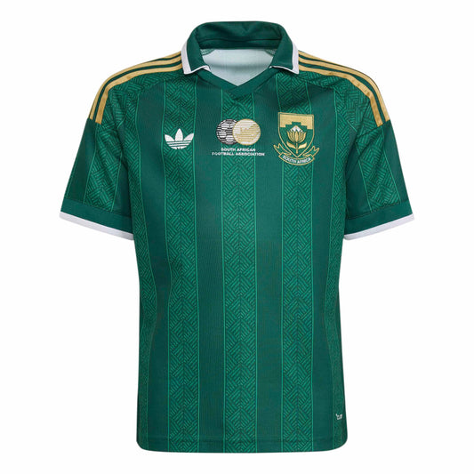 adidas South Africa (SAFA) 26 Away Kids Jersey - Team Dark Green / Team Green