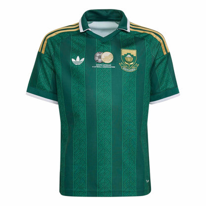 adidas South Africa (SAFA) 26 Away Kids Jersey - Team Dark Green / Team Green